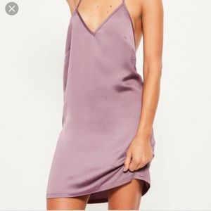 Missguided T-bar slip dress